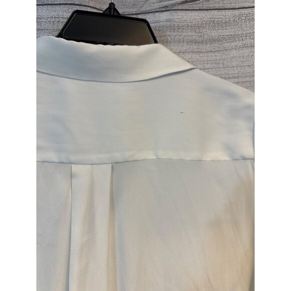 Tart Poly Silk Button Down Shirt Size XS - Picture 4 of 5